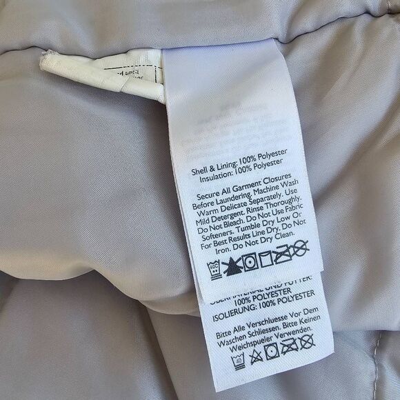 Eddie Bauer WeatherEdge Women’s Waterproof Jacket Purple Hooded Insulated Size S - Picture 10 of 11